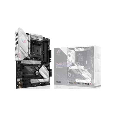 ASUS ROG STRIX B550-A GAMING Packaging and Motherboard