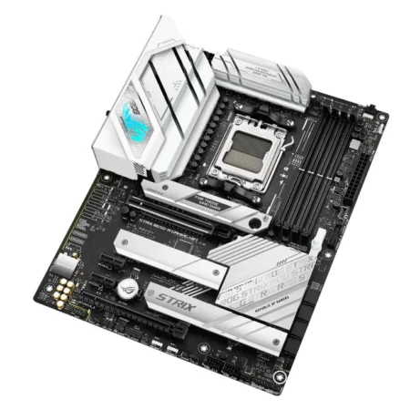 White and silver AM5 gaming motherboard - ROG STRIX B650-A GAMING WIFI