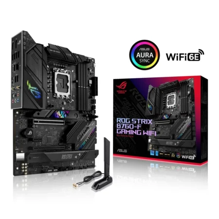 ASUS ROG STRIX B760-F GAMING WIFI Motherboard with Retail Box