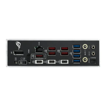 ASUS ROG STRIX X870-F GAMING WIFI 7 - Rear I/O Panel with Integrated Shield
