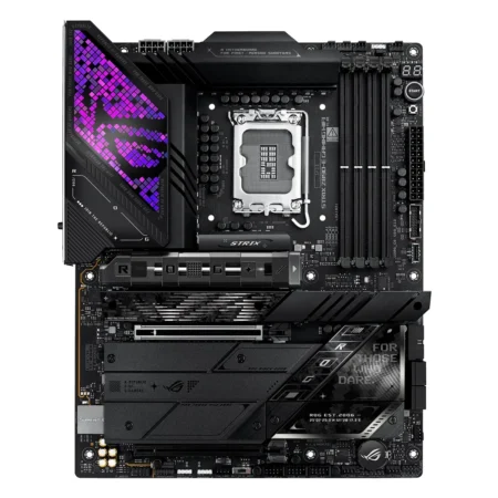 ASUS ROG STRIX Z890-E GAMING WIFI ATX Motherboard - Top View