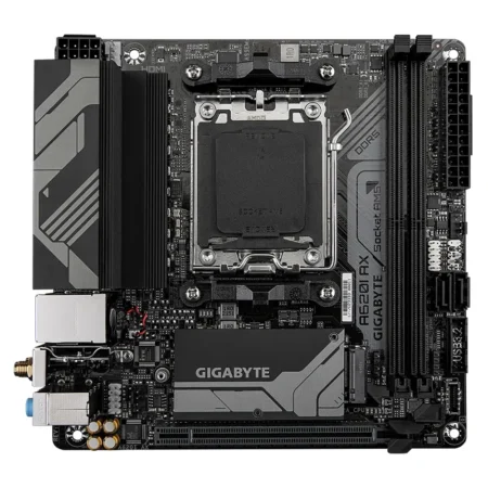 GIGABYTE A620I AX Mini-ITX Motherboard - Top Vie