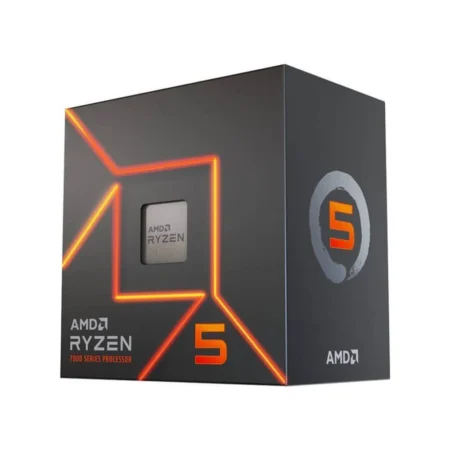 AMD Ryzen 5 7600 6-cores 12-threads 3.8 GHz (Up to 5.1 GHz) Raphael AM5 Socket AM5 Desktop Processor