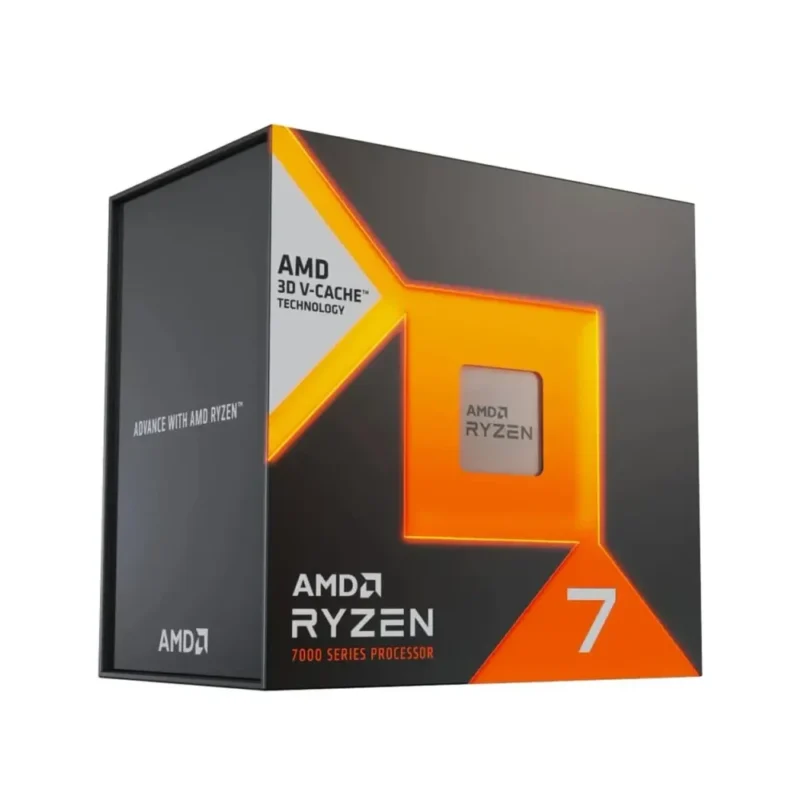 AMD Ryzen 7 7800X3D 8-cores 16-threads 4.2 GHz (Up to 5.0 GHz) Raphael AM5 Socket AM5 Desktop Processor with 3D V-Cache Technology