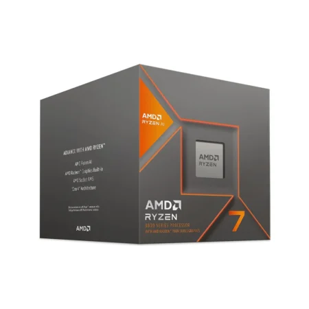 AMD Ryzen 7 8700G 8-cores 16-threads 3.0 GHz (Up to 3.4 GHz) Phoenix Socket AM5 Desktop Processor with integrated Radeon RX Vega M Graphics