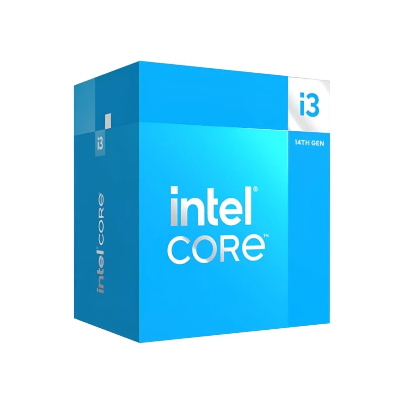 Intel Core i3-14100 4-cores 8-threads 3.5GHz (Up to 4.7GHz) Raptor Lake-S Socket LGA 1700 Desktop Processor Intel Core i3-14100 4-cores 8-threads 3.5GHz (Up to 4.7GHz) Raptor Lake-S Socket LGA 1700 Desktop Processor