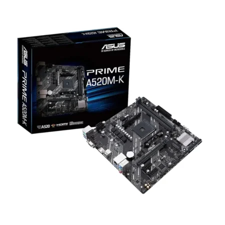 ASUS PRIME A520M-K DDR4 AMD AM4 Micro-ATX Motherboard