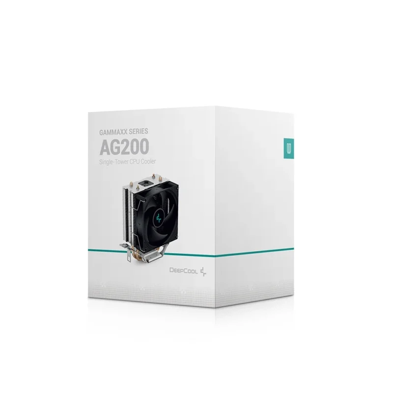 The DeepCool AG200 packaging.