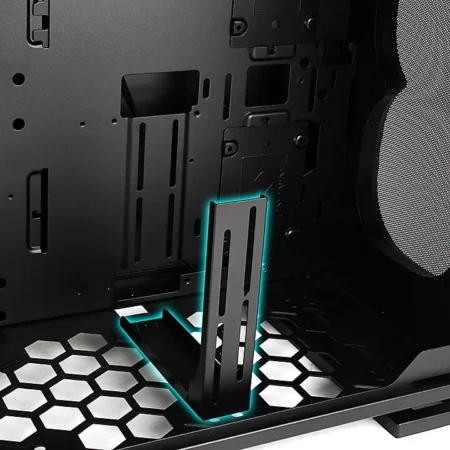 InWin 515, showing the GPU support bracket.