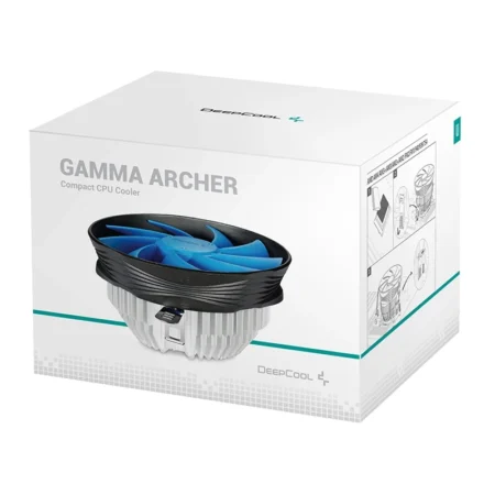 The official retail packaging for the DeepCool GAMMA ARCHER CPU cooler.