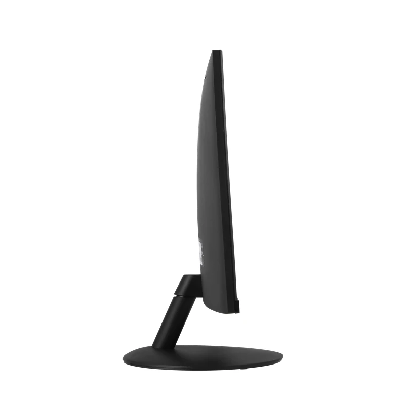 Direct left side profile of the Acer ET241Y, detailing the flat panel's slim depth.