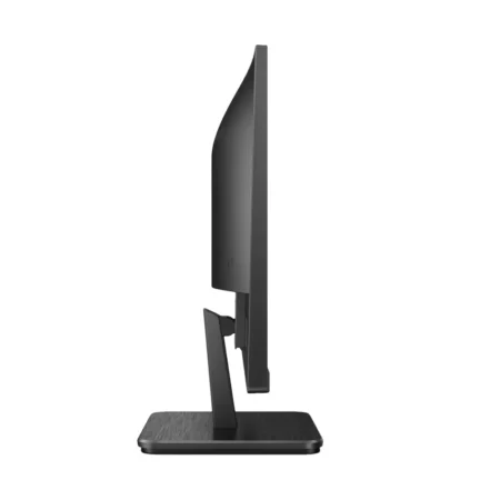 Direct left side profile of the AOC 22E2HM, detailing the panel's thinness.