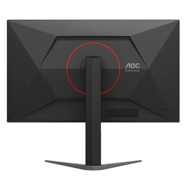 Essential rear view of the AOC Q27G4XM