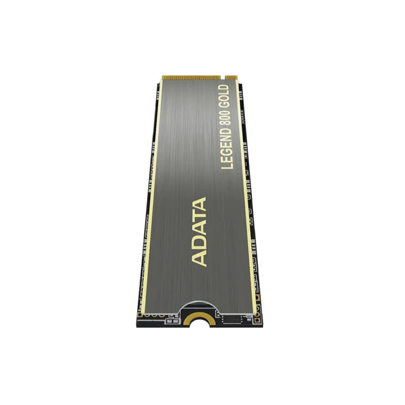 A direct view of the bottom of the ADATA LEGEND 800 1TB, showing the PCB or rear casing.
