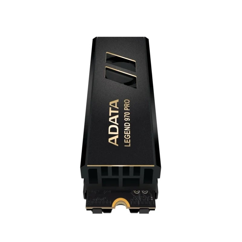 A direct view of the bottom of the ADATA LEGEND 970 PRO 2TB, showing the PCB layout.