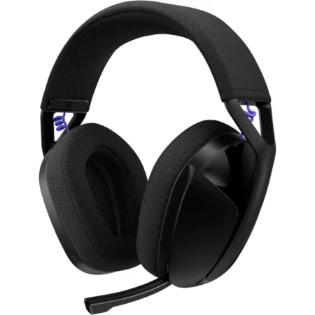 A straight-on front view of the Logitech G321 LIGHTSPEED Wireless Gaming Headset, showing both earcups and the flexible headband.