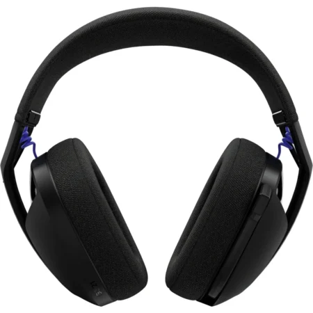 A straight-on front view of the Logitech G321 LIGHTSPEED Wireless Gaming Headset, showing both earcups and the flexible headband.