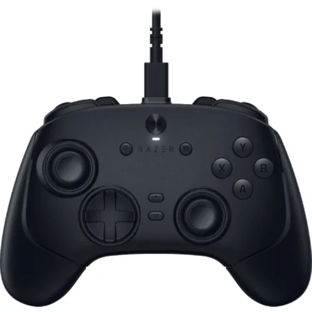 A straight-on front view of the Razer Wolverine V3 Pro 8K PC, showing the full face of the controller.