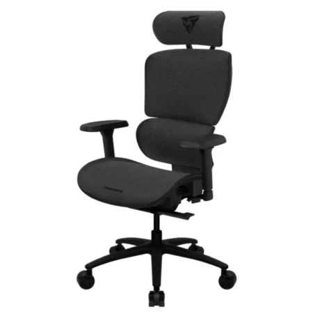 A three-quarter hero shot of the ThunderX3 XTC ergonomic chair from the right, highlighting its adjustable seat depth and synchronous tilt mechanism.