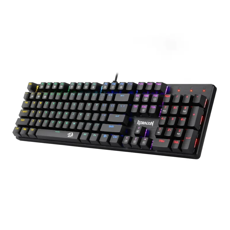 Hero shot of the Redragon K671 taken from the right, providing a clear view of the complete number pad area.