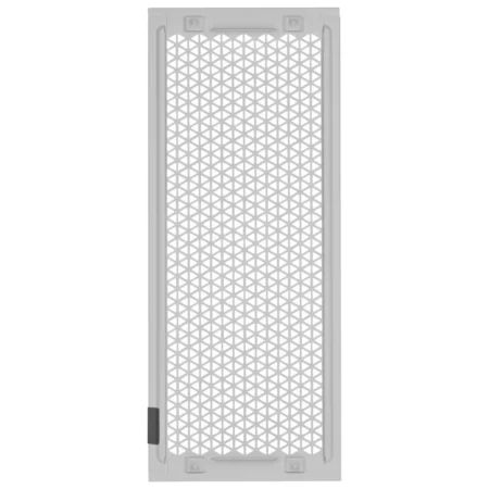 A straight-on view of the CORSAIR 5000D AIRFLOW Top Airflow Panel White Custom Case Panel.