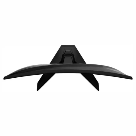 Top-down profile view displaying the 1500R curvature arc of the MSI MAG 274CXF.